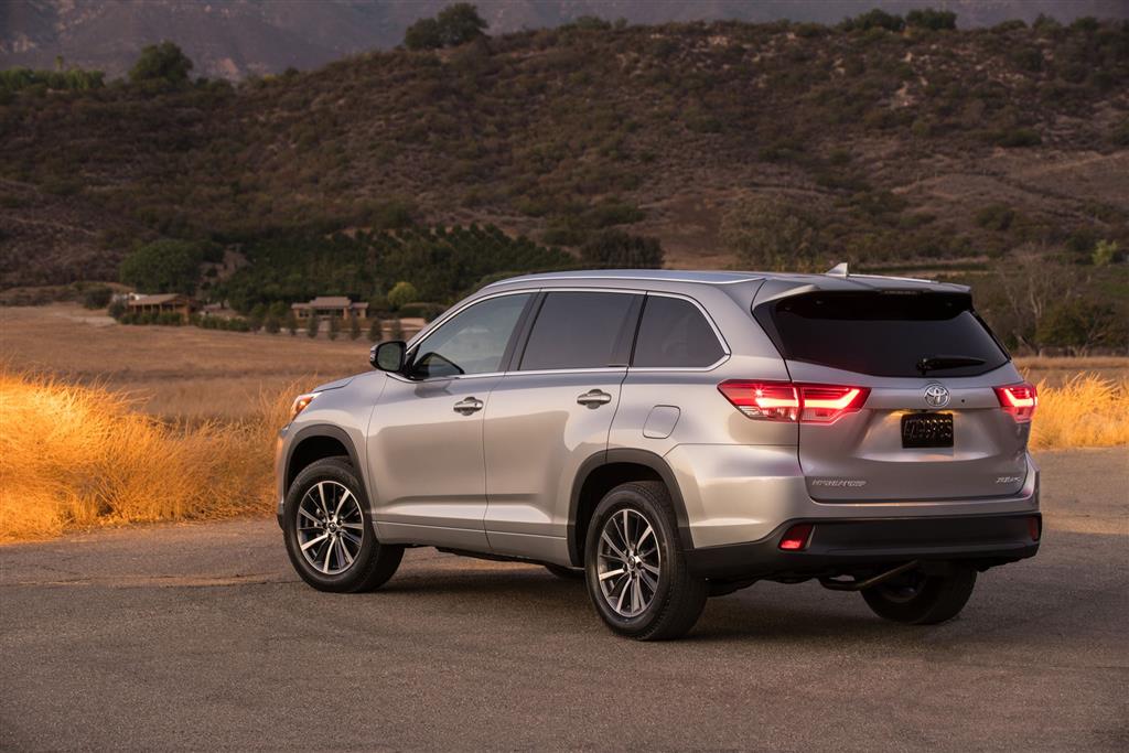 2018 Toyota Highlander Technical And Mechanical Specifications