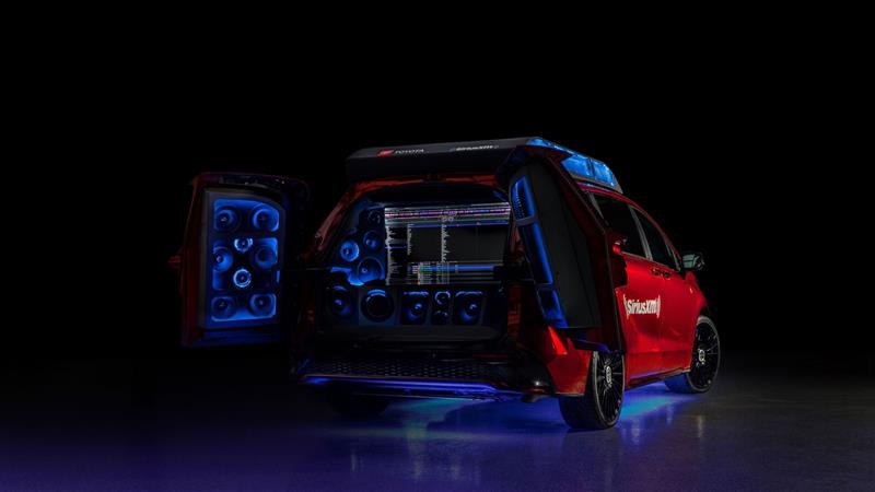 Toyota Sienna Mobile DJ Booth Concept Information