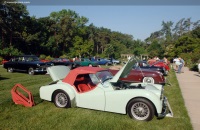 1954 Triumph TR2.  Chassis number TS 778