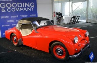 1955 Triumph TR2.  Chassis number TS 6825