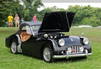 1957 Triumph TR3.  Chassis number TS 21551 L