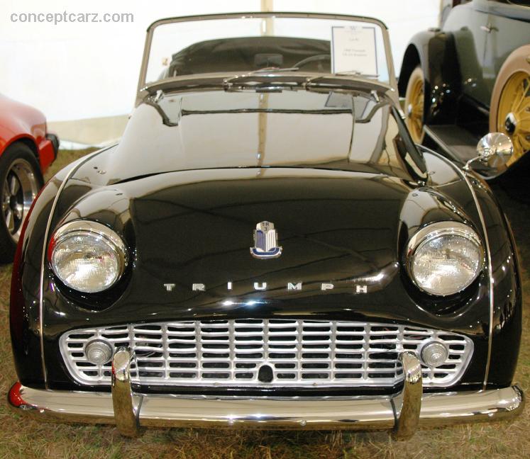 1960 Triumph TR3A background image