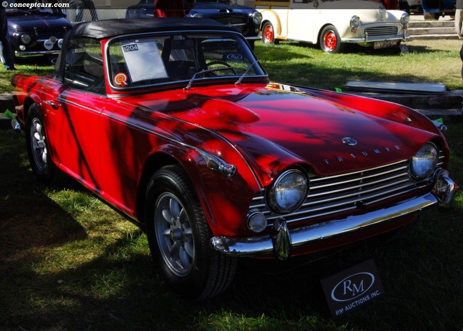 1966 Triumph TR4A background image