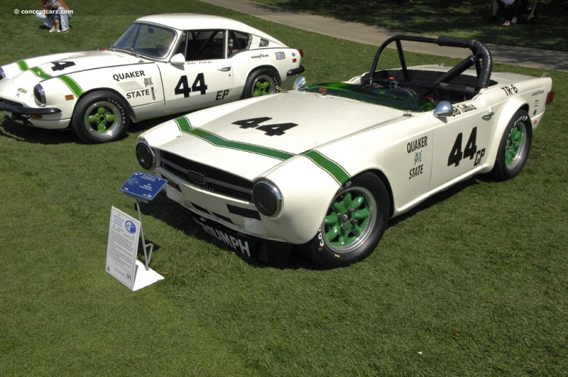 1971 Triumph TR6 Image. Chassis number 2