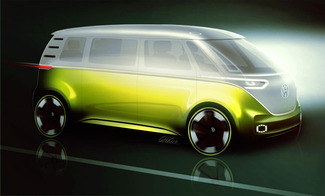 2017 Volkswagen I.D. BUZZ Concept