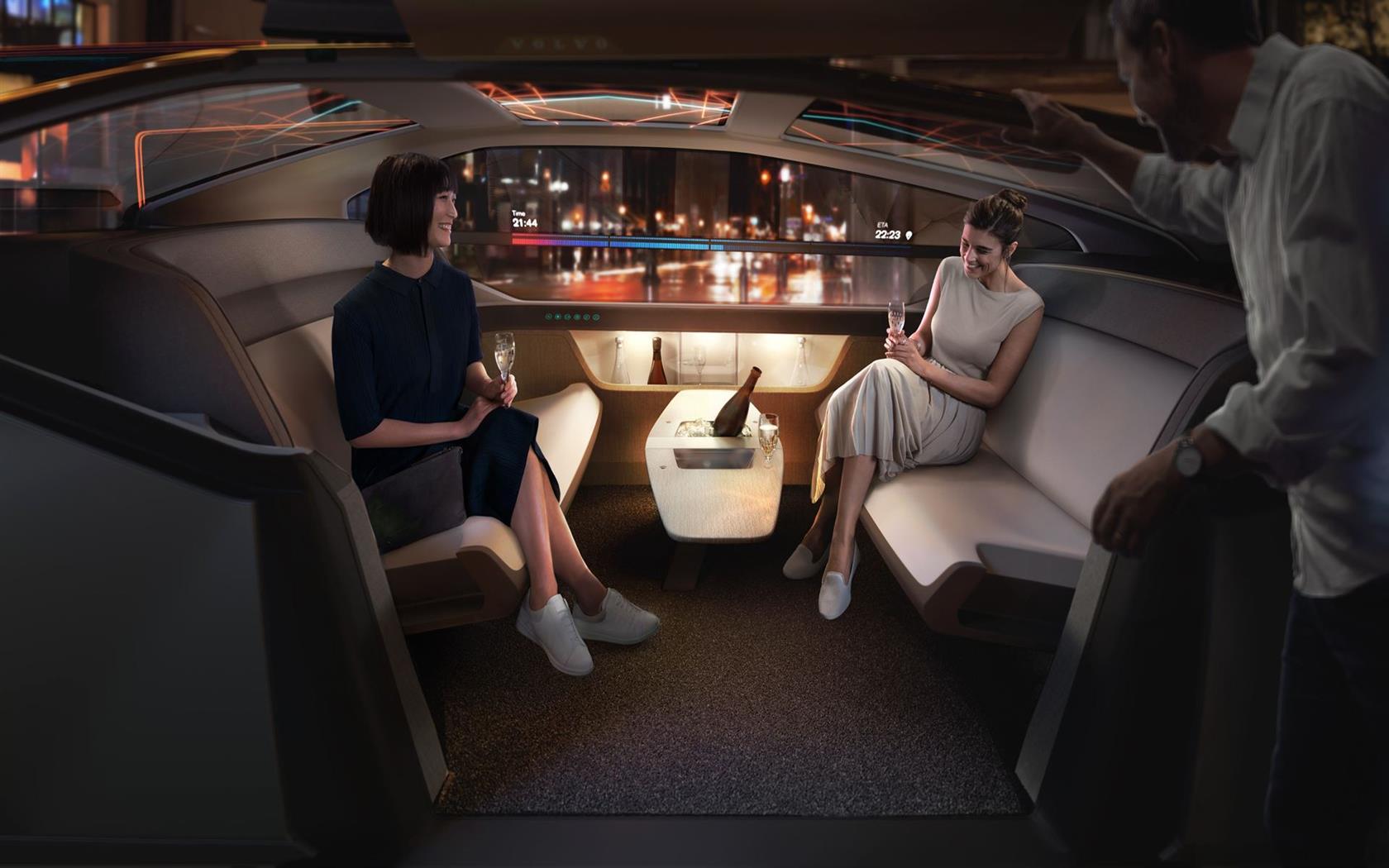 2018 Volvo 360c Autonomous Concept