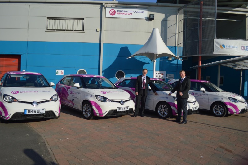 MG MOTOR UK PARTNERS WITH LOCAL BIRMINGHAM COLLEGES