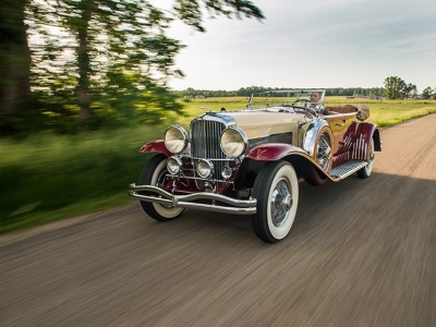 The Most Important Automobile Ever Offered By Auctions America At Auburn Fall - 1933 Duesenberg Model SJ 'Sweep Panel' Phaeton