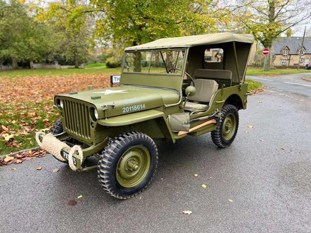 1942 Ford GPW Jeep that King George VI used on a morale boosting visit to RAF Chelveston in 1942