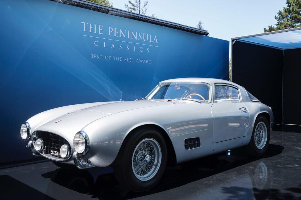 Exceptional 1956 Ferrari 250 GT Berlinetta Competizione wins the prestigious The Peninsula Classics Best of the Best Award