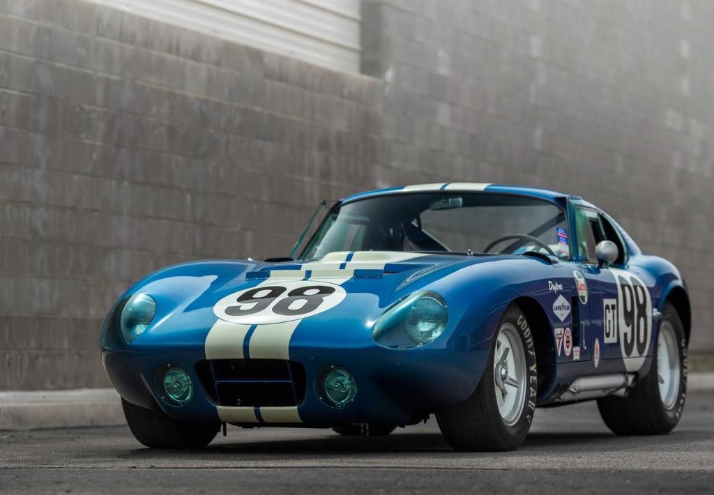 Iconic 1965 Shelby Cobra Daytona Coupe owned by Carroll Shelby offered by Worldwide Auctioneers