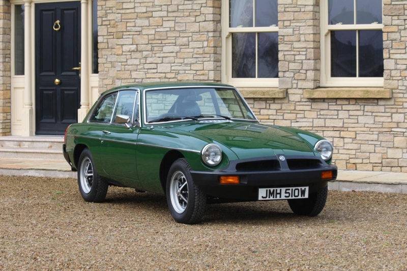 Preserved 1980 MG B GT To Take Auction-Goers Back In Time