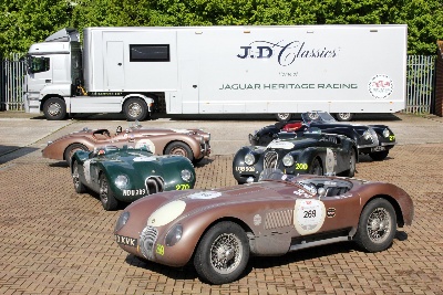 MILLE MIGLIA 2013: JD CLASSICS SUPPORTS FIVE JAGUAR HERITAGE RACING ENTRIES OVER 5000 TROUBLE-FREE MILES