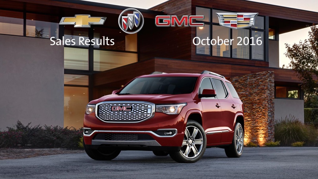 CHEVROLET AND BUICK POST BIG RETAIL SALES AND SHARE GAINS KEEPING GM THE FASTEST-GROWING FULL-LINE AUTOMAKER
