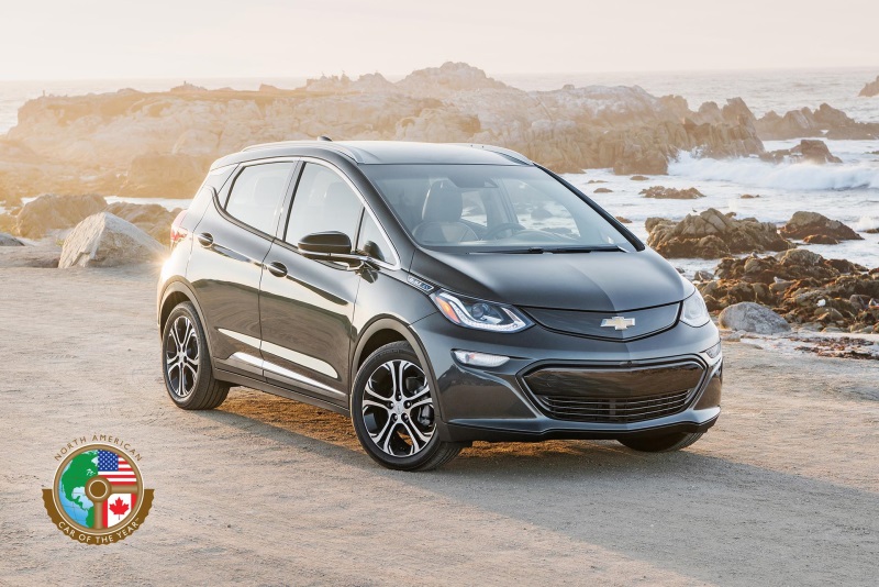 CHEVROLET BOLT EV IS 2017 NORTH AMERICAN CAR OF THE YEAR
