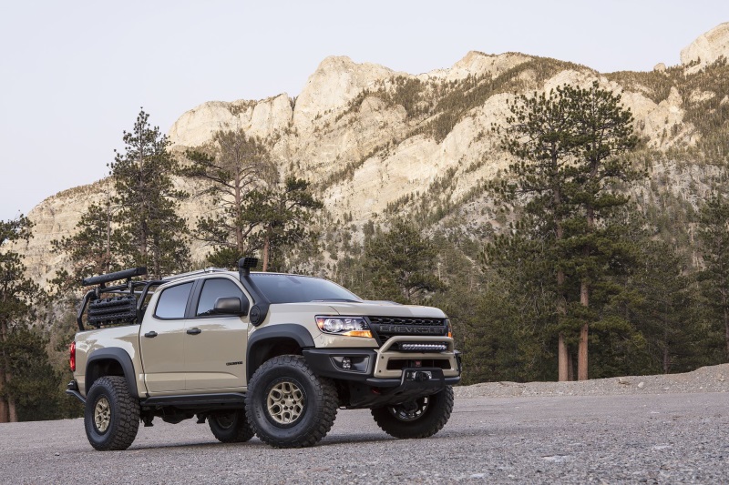 Colorado ZR2 Concept And Development Truck Take Capability To The Next Level