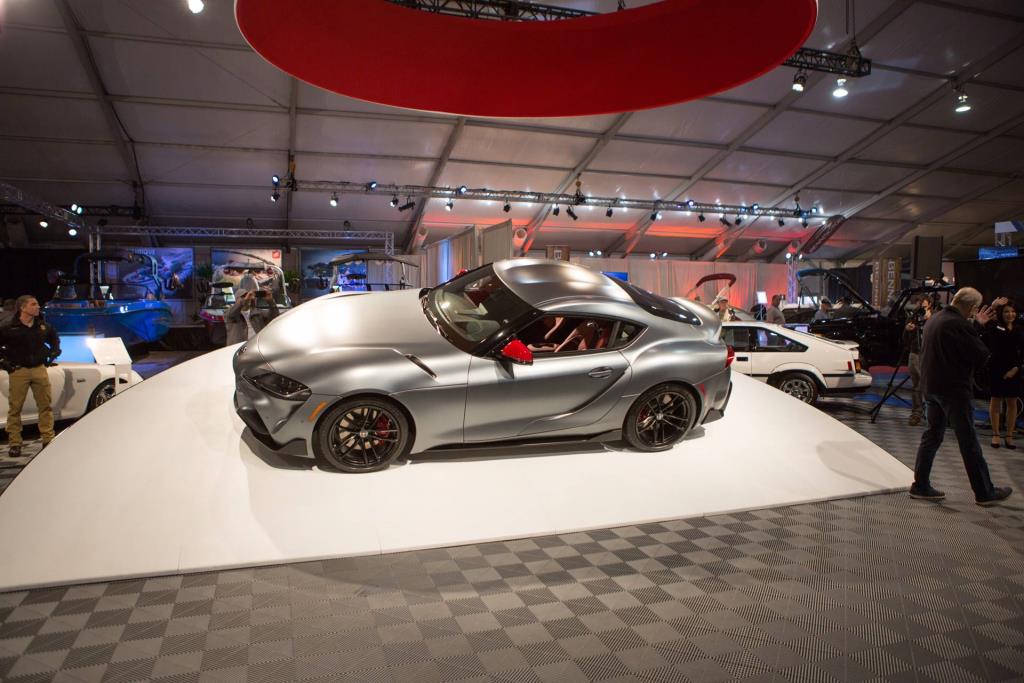 First Production 2020 Toyota GR Supra Goes for $2.1 Million at Barrett-Jackson Scottsdale Auction