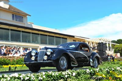 1938 Talbot-Lago T150 C Lago Spéciale Teardrop Coupé Headlines a Roster of Early Consignments for the 2024 Broad Arrow Monterey Auction