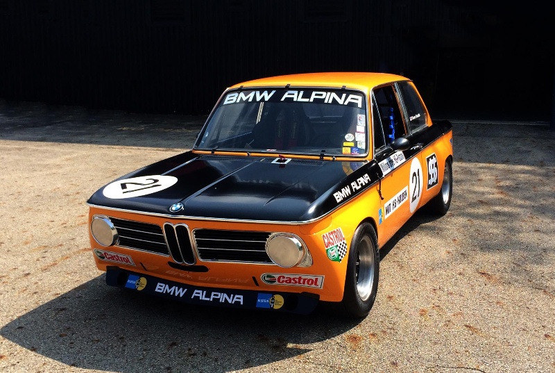 RESTORED 1970 BMW ALPINA 2002TI RETURNS TO THE TRACK AT 2014 ROLEX MONTEREY MOTORSPORT REUNION
