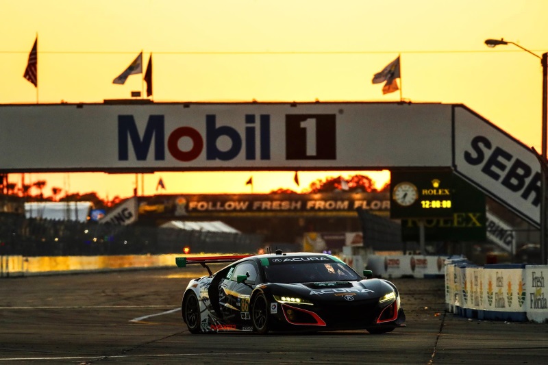 Eighth-Place Finish For Acura NSX GT3 At Sebring