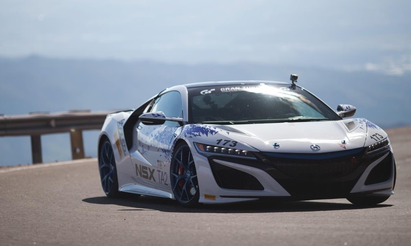 2017 Acura NSX Supercar Claims Class Victory in North American Racing Debut at Pikes Peak International Hill Climb