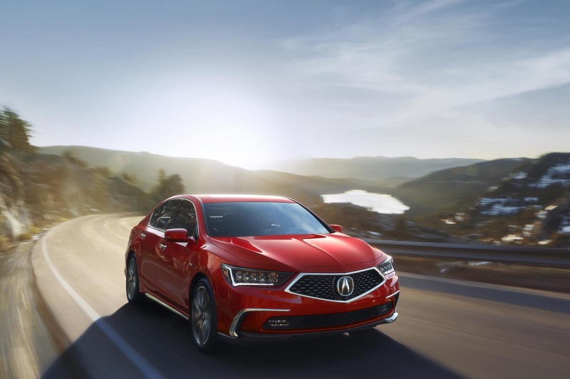 Acura To Unveil Redesigned 2018 RLX And New ARX-05 Prototype Race Car At Monterey Automotive Week