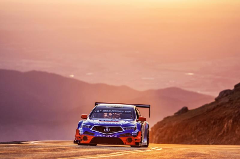 TLX GT Cards Class Win And Third Overall As Acura Sets Multiple Records At 2018 Pikes Peak International Hill Climb