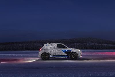 Alpine A290: the new electric hot hatch runs for the first time at the Arctic Circle
