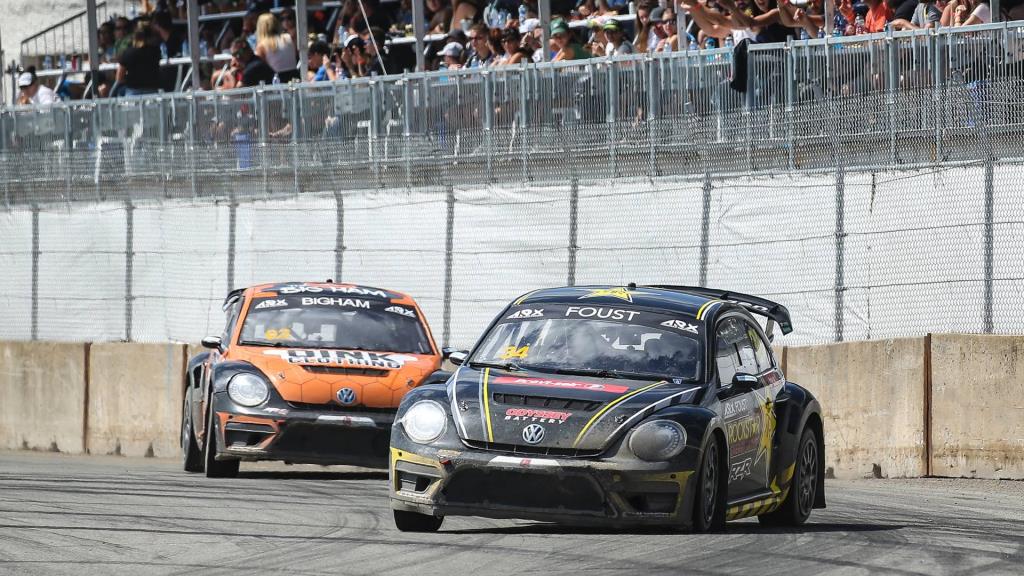 Andretti Rallycross Takes 1-2 Finish With Volkswagen Beetle Supercars At Trois Rivieres
