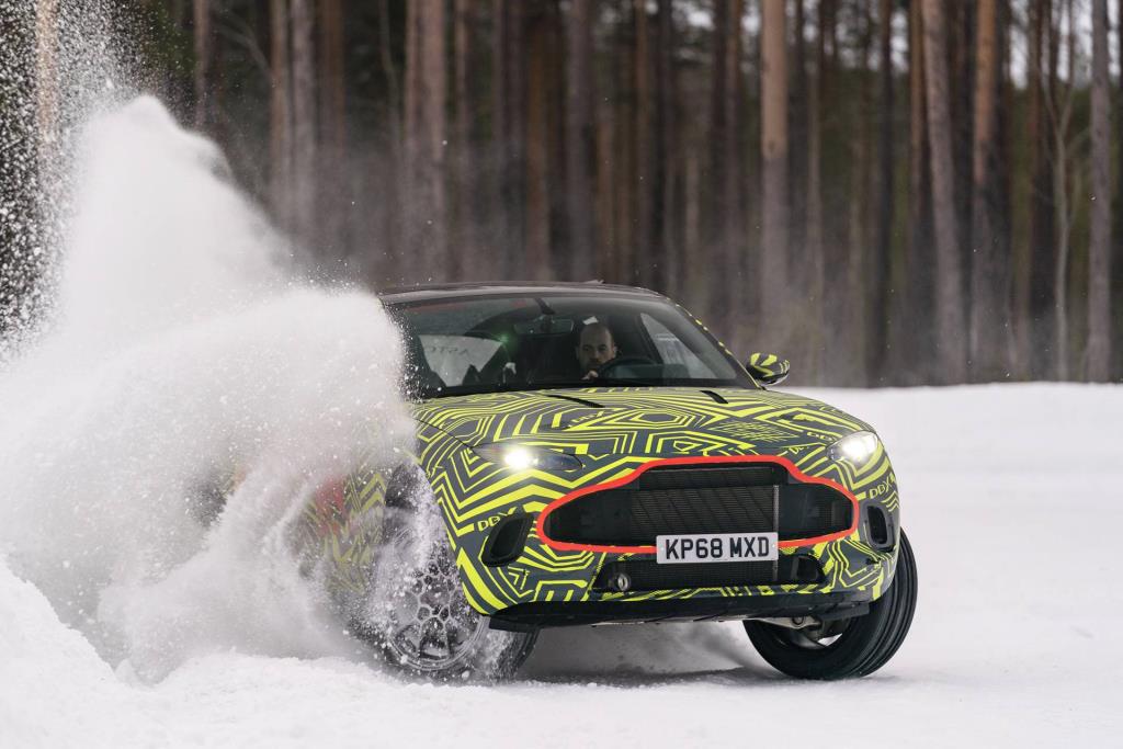 Aston Martin DBX Tested To The Extreme In Sweden