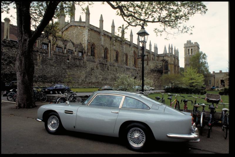 Aston Martin Recreates Iconic James Bond 'Goldfinger' DB5