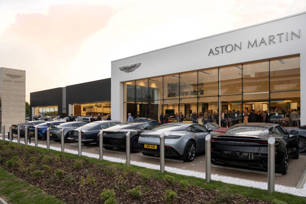 Aston Martin Arrives In Hatfield