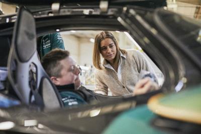 Aston Martin opens its doors to ambitious women and girls on International Women's Day
