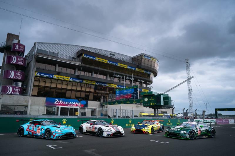 Vantage returns to scene of world championship glory to defend victory in the 24 Hours of Le Mans
