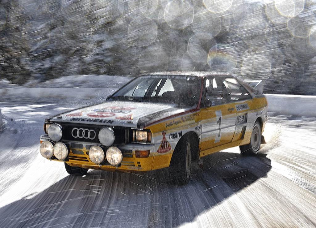 Audi Classics On The Starting Line At The 2019 Goodwood Festival Of Speed
