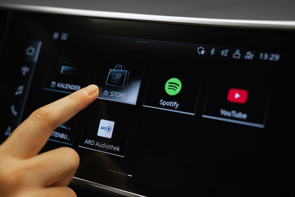 Audi integrates store for apps into various models