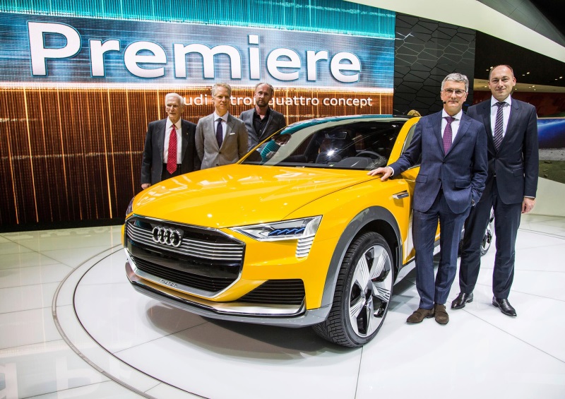 AUDI BOOTH SHOWCASES LATEST TECHNOLOGY DURING DETROIT AUTO SHOW