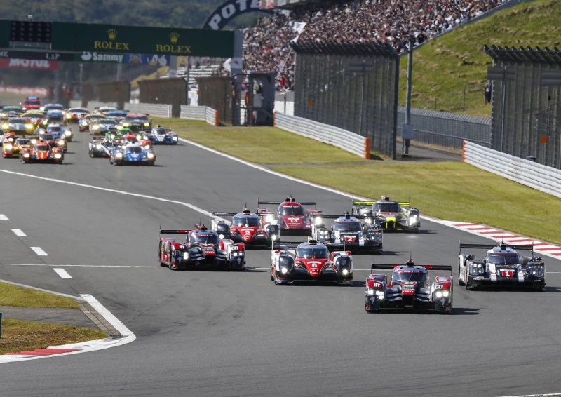 AUDI SECOND AT FUJI AFTER STRONG BATTLE