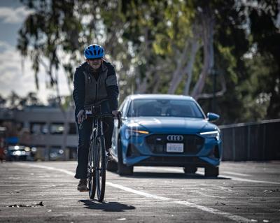 Audi joins Spoke Safety, Qualcomm, Commsignia to help protect bicyclists through connected technology