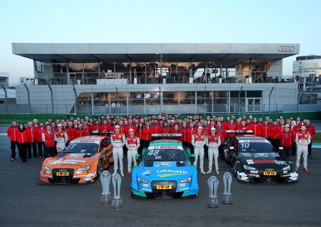AUDI SECURES TWO OF THE THREE DTM TITLES