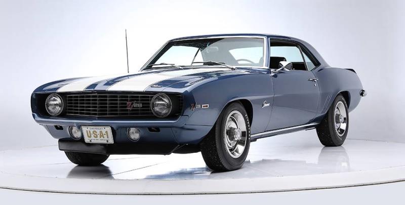 Barrett-Jackson Celebrates 50 Years of the 1969 Chevrolet Camaro With an Enviable Offering at the Northeast Auction