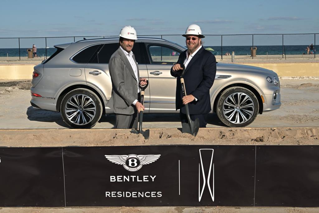 Bentley Residences Miami break ground on Miami's Sunny Isles Beach