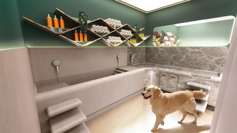 Unrivalled amenities unveiled - where even pets get a five star stay - at Bentley Residences, Sunny Isles Beach, Miami