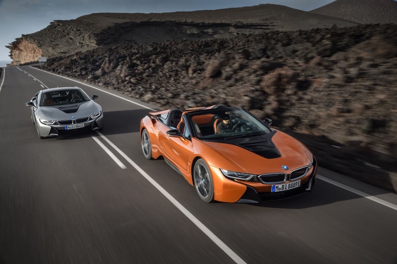 The First-Ever 2019 BMW I8 Roadster And New 2019 BMW I8 Coupe