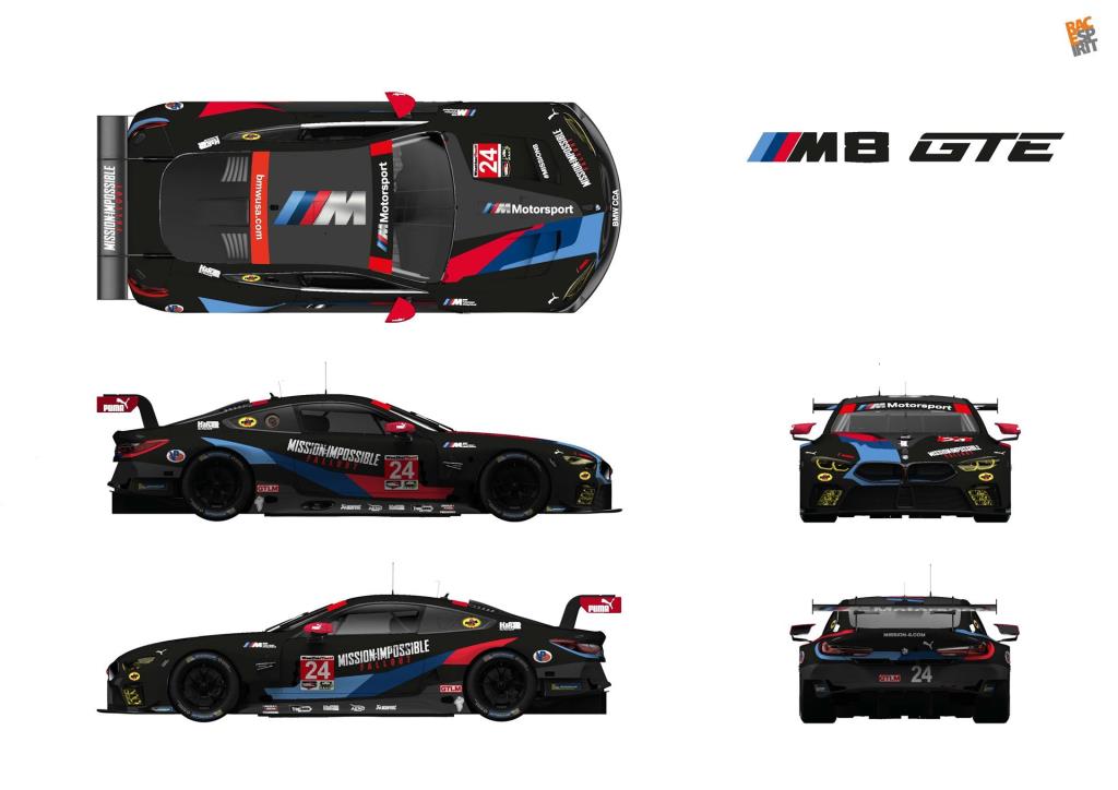 BMW Team RLL Ready To Rebound At Lime Rock; Mission 8 Supports Mission: Impossible - Fallout Film With Special Livery