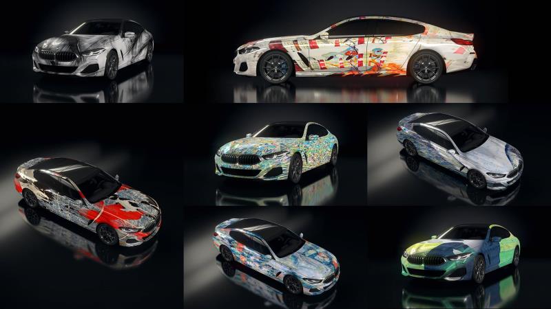 BMW Blends Art and Artificial Intelligence to Create 'The Ultimate AI Masterpiece.'