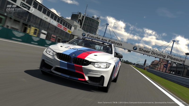 BMW M4 SAFETY CAR LAUNCHED FOR PLAYSTATION'S GRAN TURISMO®6