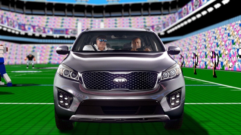 BO JACKSON AND BRIAN BOSWORTH GO HEAD-TO-HEAD ON THE 8-BIT GRIDIRON IN TECMO BOWL-INSPIRED CAMPAIGN FOR THE SORENTO SUV