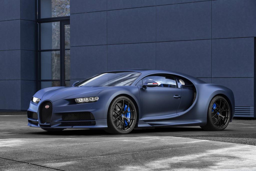 North American Debut Of Chiron Sport '110 Ans Bugatti'