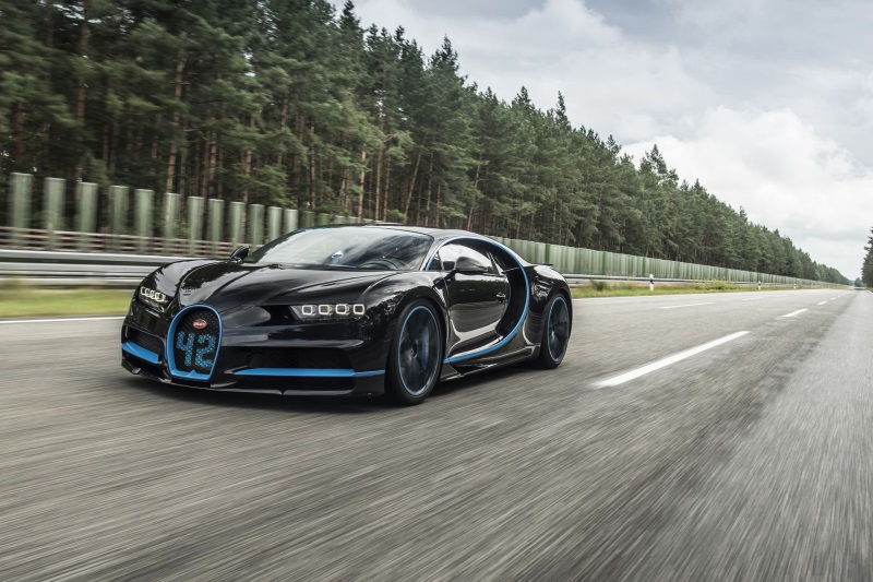 0-400-0 km/h In 42 Seconds: Bugatti Chiron Sets World Record